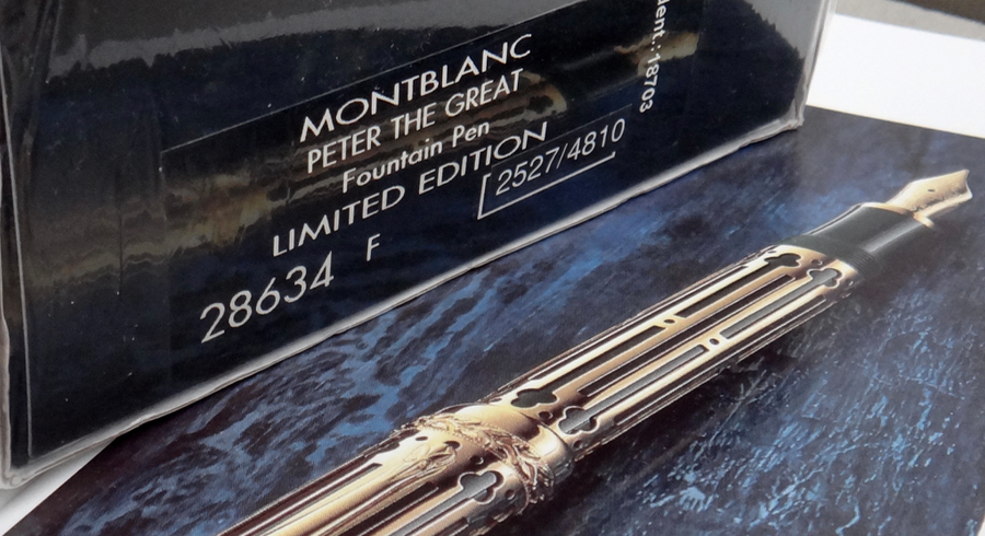 MONTBLANC Patron of Art 4810 Peter I the Great 