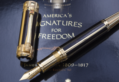 MONTBLANC 2010 America’s Signatures for Freedom James Madison Limited Edition 50 Fountain Pen
